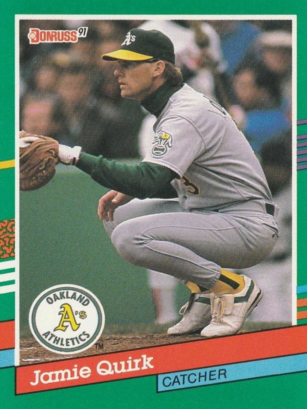 Jamie Quirk - Donruss '91 Baseball Card